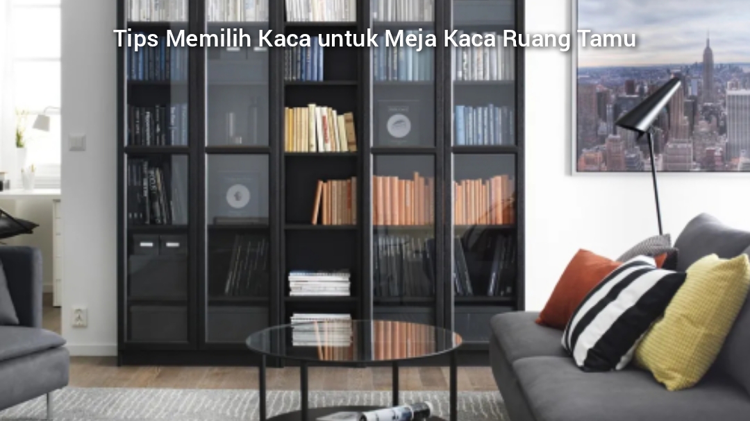 Meja Kaca Ruang Tamu